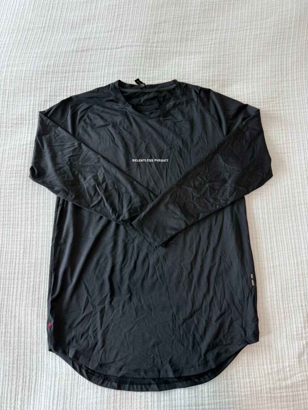 ASRV Silver-Lite 2.0 Established Long Sleeve Tee Black Men's M DSG-0659